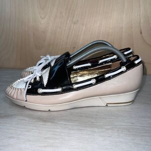 Libby Elderman Bristol Wedge Boat Shoes Women's 8.5